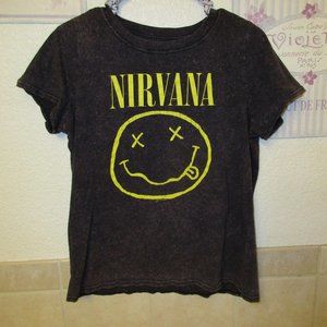 NIrvana T Shirt Size L